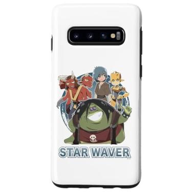 Imagem de Galaxy S10 Star Wars Visions Star Waver Bandmates Logo Case