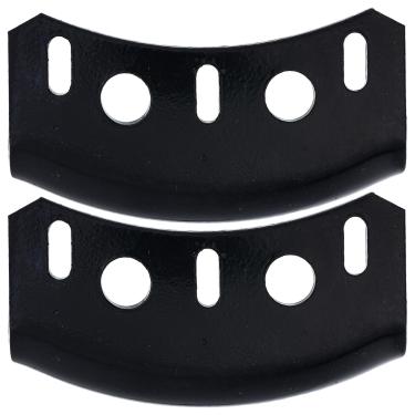 Imagem de Conjunto de tênis de skid da John Deere com dois tênis M135188 42, 44, 46, 47 montados no trator