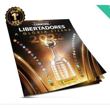 Imagem de Conmebol Libertadores 2023 - Album + 50 Figurinhas (10 Envelopes) - Pa