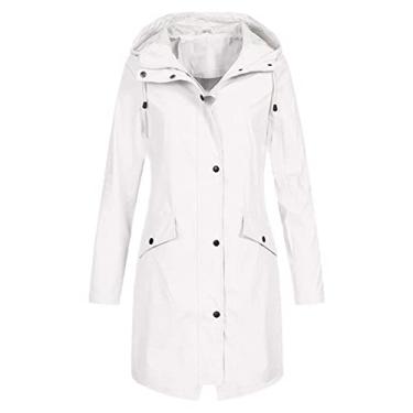 Imagem de Casaco de outono para exterior casacos corta-vento jasкуртка, Branco, 3G