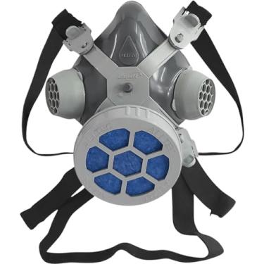 Imagem de Mascara Facial Respirador Filtro Pff2 Poeiras Nevoas Fumos Alltec