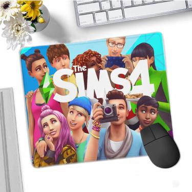 Imagem de The Sims 4 Mouse Pad pequeno para jogos  PC Gamer  Teclado Mousepad  Tapete de escritório  Tapete