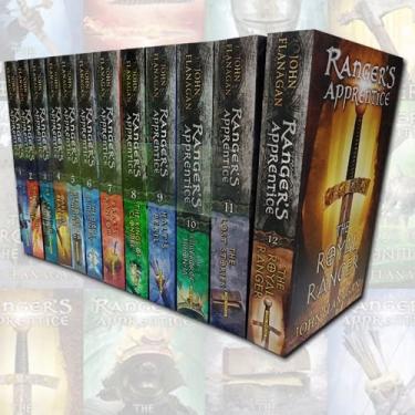Imagem de Conjunto de coleção de 12 livros John Flanagan Rangers Apprentice (The Emperor of Nihon-Ja, The Lost Stories, Erak's Ransom, Halt's Peril, Oakleaf Bearers, The Burning Bridge, The Icebound Land...