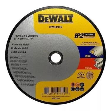 Imagem de Disco de Corte 9X5/64X7/8 Inox HP2 Dewalt DW84902