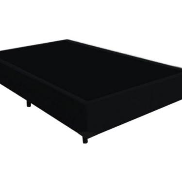 Imagem de Cama Box Casal 1 38 X 1 88 X 0 32 Premium Corino Preto