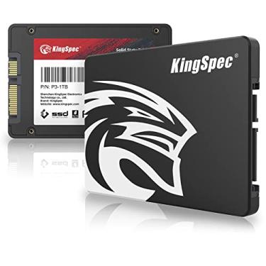 Imagem de KingSpec SSD SATA de 2,5 polegadas de 1 TB, unidade de estado sólido interna SATA III 6Gb/s - Flash TLC 3D NAND, compatível com desktop/laptop/tudo em um