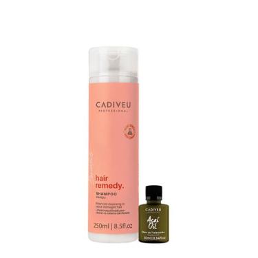 Imagem de Kit Cadiveu Essentials Hair Remedy Shampoo E Açaí Oil (2 Produtos)