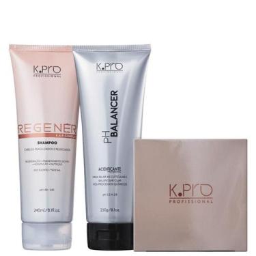 Imagem de Kit K.Pro Regenér Home Care & Ph Balancer - Shampoo 240ml + Acidifican
