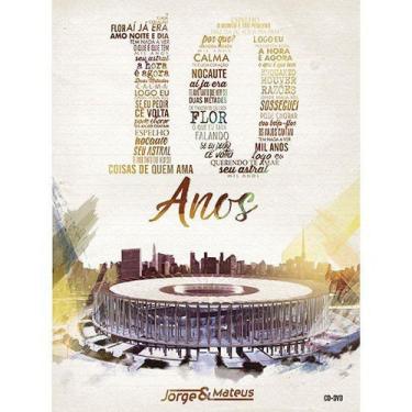 Imagem de Dvd Jorge E Mateus 10 Anos + Cd