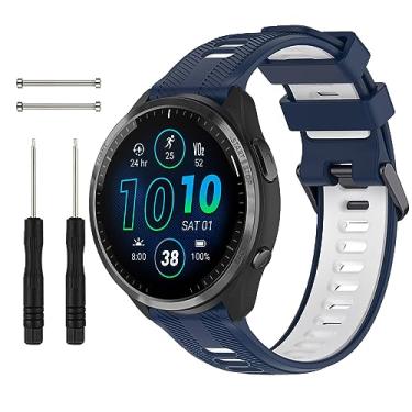 Imagem de Pulseira de substituição para relógio Garmin Forerunner 945/935, pulseira de silicone macio para Garmin Forerunner 935 Running GPS, pulseira para relógio Garmin 945 feminino e masculino