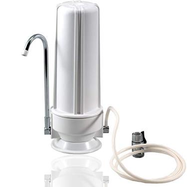 Imagem de NU Aqua Sistema de filtro de água de bancada - 1 estágio com torneira cromada - purific...