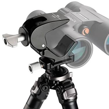 Imagem de Adaptador de montagem de tripé binocular, parafuso de 0,63 cm 3/8" e suporte de tripé binóculo ARCA de liberação rápida, compatível com Vortex Zeiss Nikon Swarovski Leica Leupold Bushnell Binculars