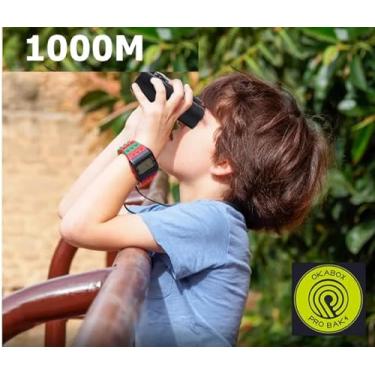 Imagem de Binoculo Profissional Infantil Náutica BAK4 prisma 1000M