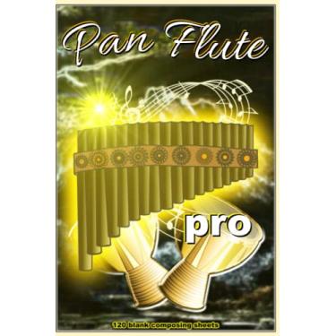 Imagem de Pan Flute Pro, papel manuscrito, 15 x 23 cm, 120 páginas, folhas de música, presentes para músicos, caderno de música em branco, acessórios de música, livros de música escolar, para compositores