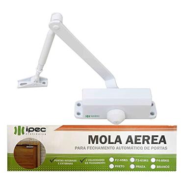 Imagem de Mola Aérea Hidráulica Porta Madeira Alumínio Ferro Até 65kg