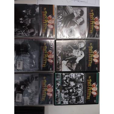 Imagem de os tres patetas volumes 1 2 3 4 5 6 dvd
