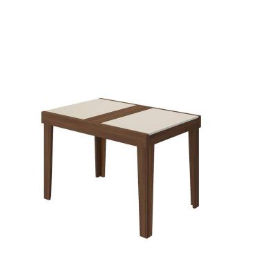 Imagem de Mesa DE Jantar Extensível 120cm Naturalle Imbuia