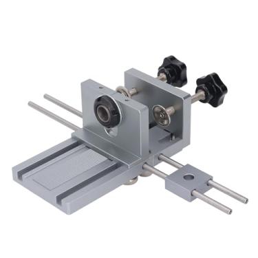 Imagem de Gabarito para Cavilhas 3 em 1 Kit de cavilhas com Guia Autocentrante Localizador de Furos para Marcenaria com Buchas e Bits de Perfuração Ferramenta Elétrica de Guia de Perfuração