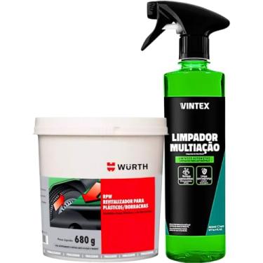 Imagem de Limpador Multiação Revitalizador De Plasticos Externos RPW 680G Vintex