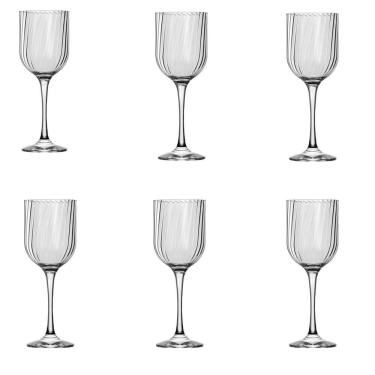 Imagem de Conjunto Taças Fiore 6 Unidades Transparente 400ml Vinho Champanhe Nadir