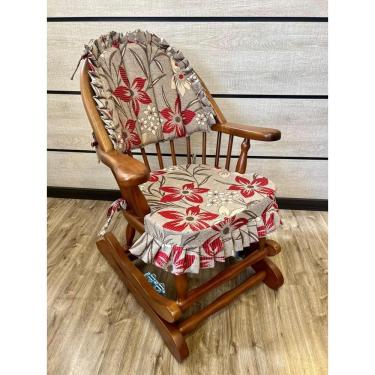 Imagem de Cadeira de Balanço Chenile Bali 90/40 x 60 x 50 - Moveis De Gramado