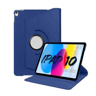 Imagem de Capa giratoria para Apple iPad 10 geração 10,9 polegadas - Álamo, Azul