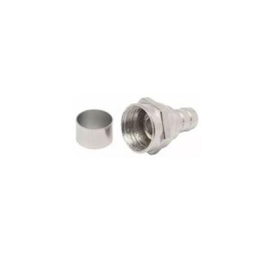 Imagem de CONECTOR RG 59 F COM ANEL 100 pçs - Capte
