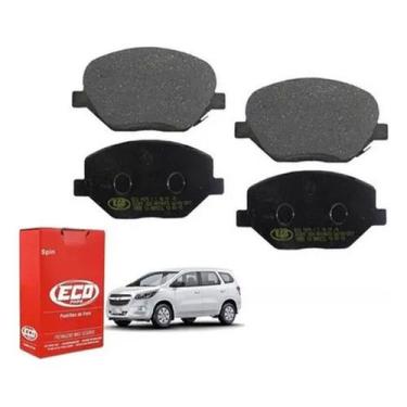 Imagem de 4 Pastilha Freio Dianteira Spin Ls Lt Ltz Activ 1.8 17 18 19 - ECOPADS