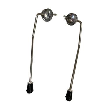 Imagem de Vaveren 2Pcs Tambor Pés Suporte Bass Drum Suporte Pernas Bass Drum Kit Kick Drum Suporte Suportes Pernas de Tambor para Kit de Bateria Instrumento Acessório