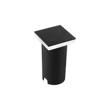Imagem de Embutido de Solo Led Nordecor Quadrado Siva 6582 1W Bivolt Preto 3000K