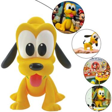 Imagem de Pluto Baby Boneco Vinil Articulado Cachorro Do Mickey Disney - Lider, 