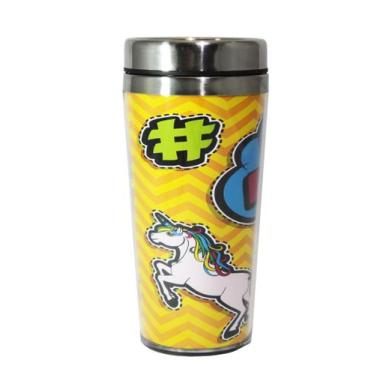 Imagem de Copo Térmico Unicórnio - Good Vibes - 450 ml - Kazape