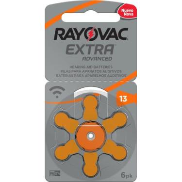 Imagem de Pilha Rayovac Auditiva nº 13 com 6