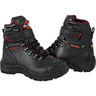 Imagem de Bota Motociclista Masculina Couro Palmilha Macia Conforto - Bell Boots