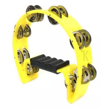 Imagem de Pandeiro 1/2 / Meia Lua - Liverpool - Selecione A Cor, Amarelo