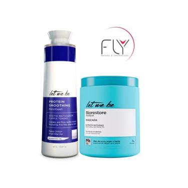 Imagem de Progressiva Matizadora Let Me Be Organic 1 L + Máscara Biorestore Extr
