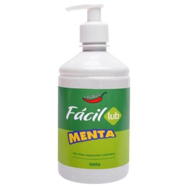 Imagem de Fácil Lub Gel Corporal Aromático 500G Chillies, MENTA