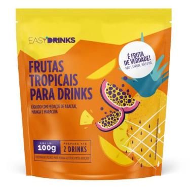 Imagem de Preparo de Drinks Frutas Tropicais Easy Drinks 100g