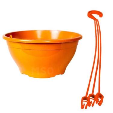 Imagem de 15 Vaso plastico Cuia 21 flores e plantas volume 2 Litros  Coloridas c