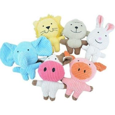 Imagem de Brinquedo Cachorro Pelúcia Pet Premium Ursinho Para Cães Cachorros Peq