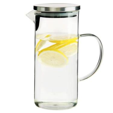 Imagem de Jarra Borossilicato Prata 1.3L VD19005 - Mimo Style