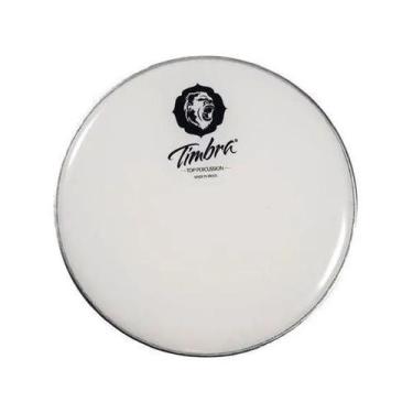 Imagem de Pele leitosa timbra 14 batedeira p/timbal p3  grossa