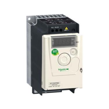 Imagem de Inversor de Frequência Vetorial Trifásico ATV12H075M3 220V 1HP Schneid