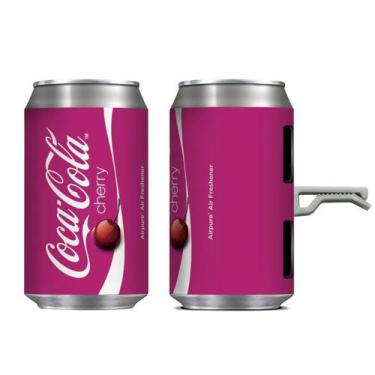Imagem de Aromatizante coca cola cherry cereja lata 3d air clip - AIRPURE, Sem V
