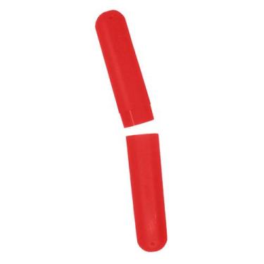 Imagem de Porta Escova de Dente Individual para viagem - SAFIRA, Vermelho