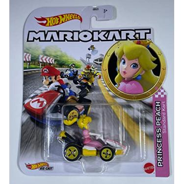 Imagem de Hot Wheels - Mario Kart - Princess Peach Standard Kart - 2023 - Mint/NrMint Ships Bubble Wrapped in a Box