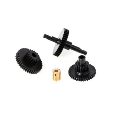 Imagem de LCX Racing 1/18th RC Crawler Car Hard Steel Transmission Gearbox Gears Set for TRX4M, Upgrades Parts Accessories (16.6:1)
