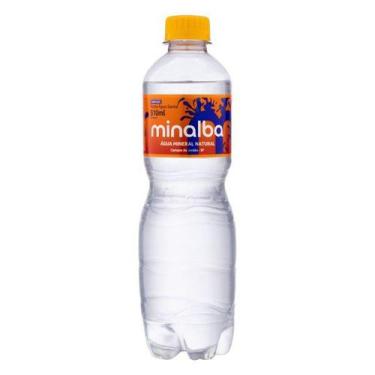 Imagem de Água Mineral Natural Com Gás MINALBA 510ml