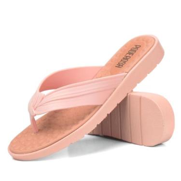 Imagem de Chinela feminina rasteirinha com palmilha massageadora - Poderosa, 36,