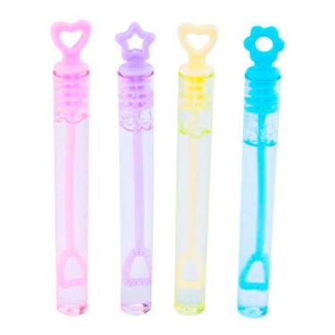 Imagem de 04 Faz Bolha Sabão Coloridos Brinquedo Infantil Divertido - Ark Toys